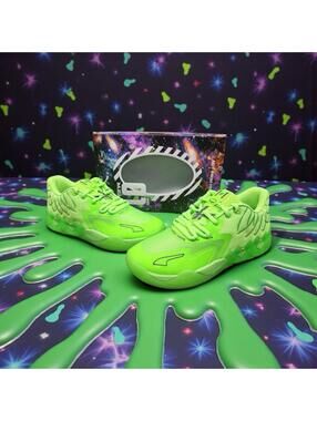 🏀🏀🏀PUMA MB 01 LOW VOLT BASKETBALL SHOES MELO BALL SKU#376941-07 SIZE 12